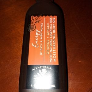 Energy moisturizing body oil